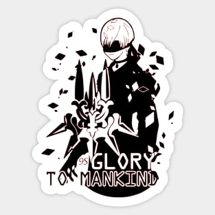 Nier Automata 9S Sticker